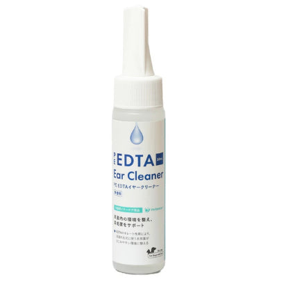 【ペット用品】PE EDTA イヤークリーナー 無香料 犬猫用 50mL QIX